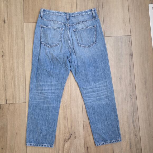 Flying Monkey High Rise Straight Cropped Mom Jeans Women Sz 28 B2789 - Picture 2 of 10